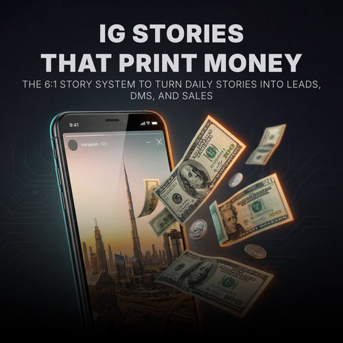 IG Stories → DMs → 6-figure/month - Complete GUIDE