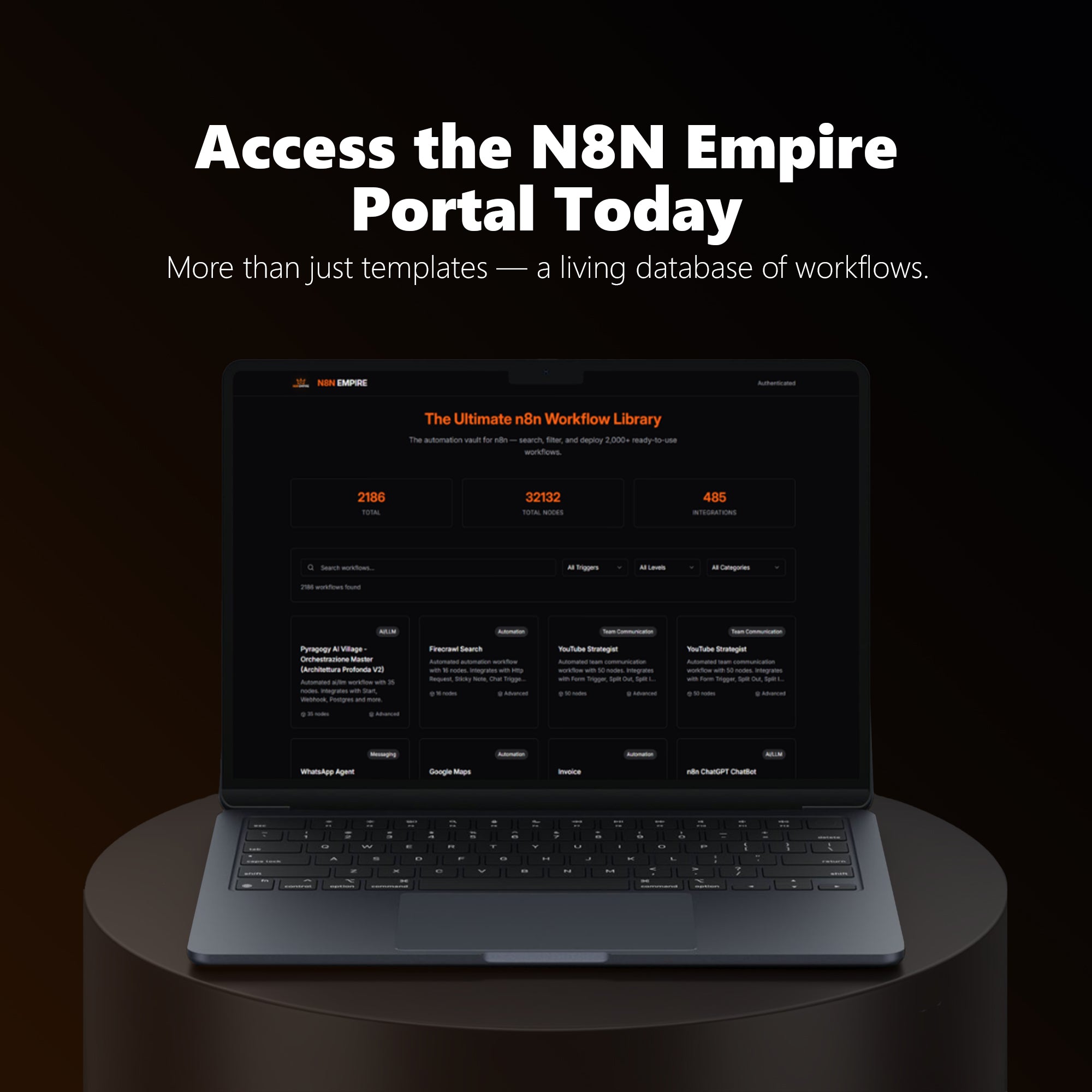 N8N Empire Portal